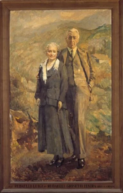 Ritratto di Luigi Redaelli ed Elvira Grisetti Redaelli - Ospedale Maggiore, Milano